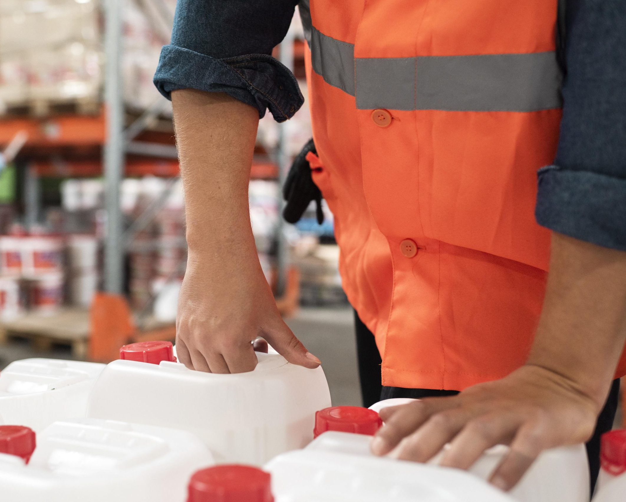 Logística e distribuição de produtos químicos